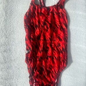 Womens Athletic Speedo One Piece Suit